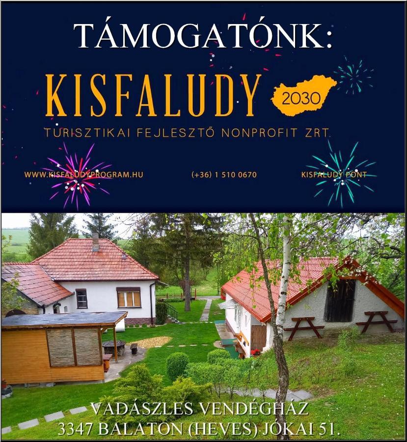 Vadaszles Vendeghaz Bukkszentmarton 外观 照片