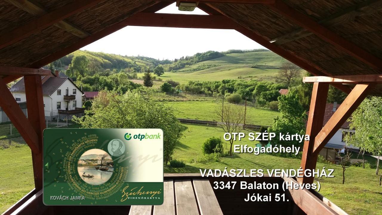 Vadaszles Vendeghaz Bukkszentmarton 外观 照片